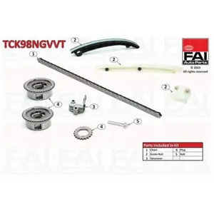 Kit De Distribution Par Chaîne Fai Autoparts Tck98ngvvt pas cher