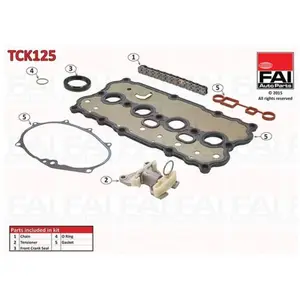 FAI Autoparts TCK125 Jeu de distribution à chaînes pas cher