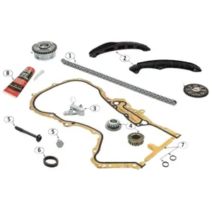 Pièces Fai voiture supplémentaires tck87vvt Kit chaîne, blanc pas cher