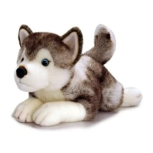 GENERIQUE KEEL TOYS - 65871 - PELUCHE - CHIEN - HUSKY - 35 CM