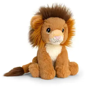 Peluche Eco responsable KeelECO - Lion pas cher