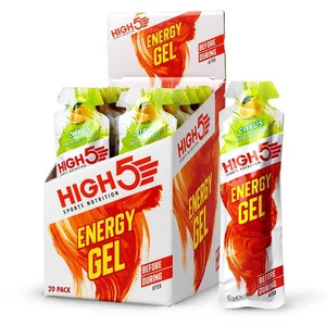 Comparateur de prix : High5 Boîte De Gels énergétiques Citrique 40g 20 Unités One Size