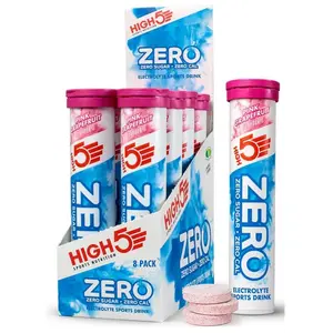 Comparateur de prix : High5 Boîte De Comprimés Zero Pamplemousse Rose 8 Unités One Size