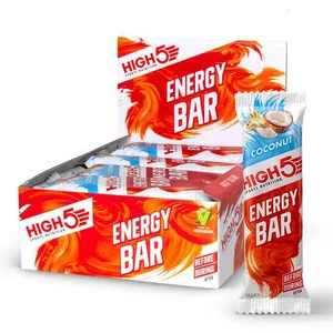 High5 Boîte De Barres énergétiques Coco 55g 12 Unités One SizeVendu parbikeinn