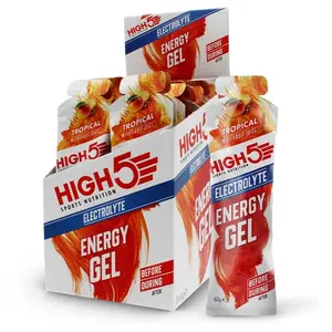High5 Boîte De Gels énergétiques Electrolyte Exotique 60g 20 UnitésVendu parbikeinn