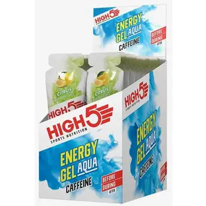 Comparateur de prix : High5 Boîte De Gels énergétiques Aqua Citrique 66g 20 Unités One Size