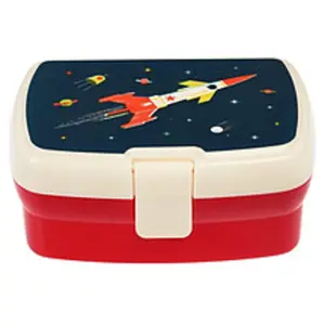 Lunch box avec plateau enfant Rex London Space Age Bleu TU 29120 pas cher