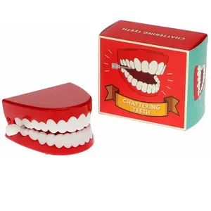 Claquement de dents blagues classiques Rex London 6,5x6,3x4 cm pas cher