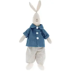 Peluche Rex London Bertie The Bunny 16x9x40 cm pas cher