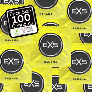 EXS Préservatifs aromatisés BANANA x100 pas cher