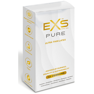 EXS Préservatifs ultra fins PURE 53mm x12 pas cher