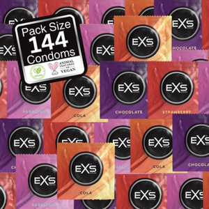 EXS Préservatifs aromatisés MIXED FLAVOURS 54mm x144 pas cher