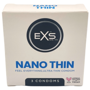 EXS Préservatifs fins NANO THIN x3  pas cher