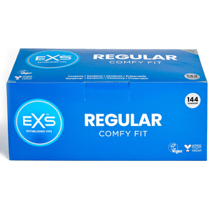 EXS Préservatifs en latex REGULAR 54mm x144 pas cher