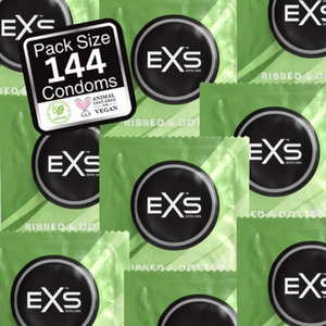 EXS Préservatifs Texturés RIBBED & DOTTED x144  pas cher