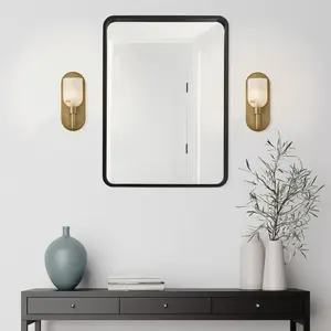Applique Murale Acier, Albâtre Laiton Vintage pas cher