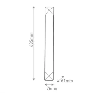 Quintiesse Applique murale LED CAESAR, bronze, hauteur 64 cm, métal/al...Vendu parluminaire