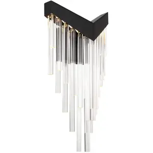 Comparateur de prix : Elstead Lighting Vivien Applique murale LED, QN-VIVIEN-1W-BK,