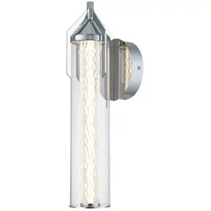 Comparateur de prix : Elstead Lighting Espada Applique murale LED vertical, QN-ESPADA-1W-BG,