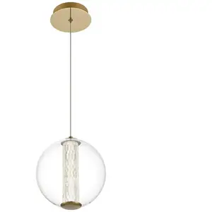 Elstead Lighting Atomo Suspension LED à 1 source lumineuse, QN-ATOMO-1... pas cher