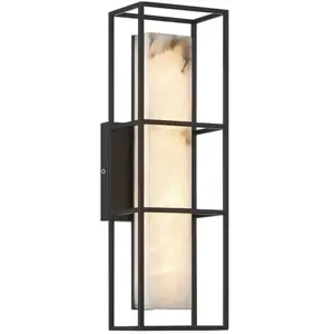 Comparateur de prix : Elstead Lighting Blakley Applique murale LED, QN-BLAKLEY-M-BK,