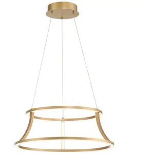 Elstead Lighting Cadoux Suspension LED, QN-CADOUX-P-BG, pas cher