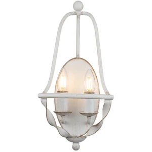 Quoizel - Elstead Bradbury Bougie Applique Murale Blanc AntiqueVendu parluminaire