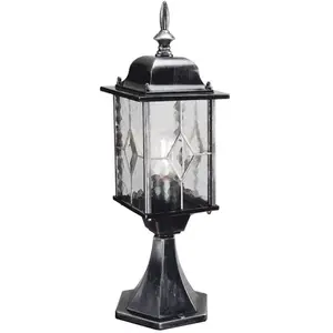 Comparateur de prix : ELSTEAD LIGHTING Wexford Lampe sur pied extérieur - Noir Argent