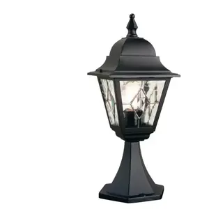 Comparateur de prix : Elstead Lighting Norfolk Borne lumineuse sur socle, E27, NR3-BLK,