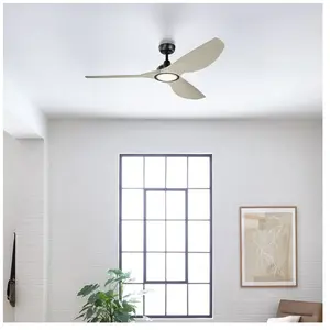 Comparateur de prix : KICHLER Ventilateur de plafond LED Imari, à trois pales