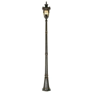 Comparateur de prix : Elstead Philadelphia - Grand lampadaire extérieur à 3 ampoules, bronze vieilli IP44, E27