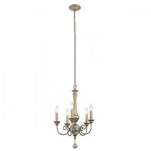 KICHLER Elstead - Rosalie - Lustre à 5 ampoules au fini doré, E14Vendu parluminaire