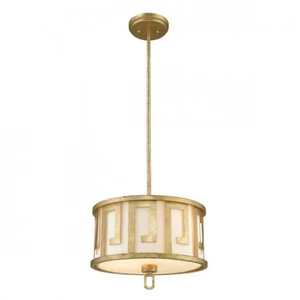Lemuria - Luminaire suspendu moyen à 2 ampoules à montage double pour plafond rond, or, E27 - ElsteadVendu parkaufland