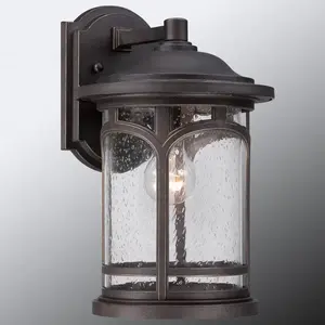Comparateur de prix : QUOIZEL Applique d’extérieur Marblehead robuste, 37 cm