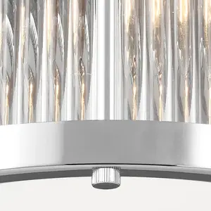 FEISS Elstead Lighting Paulson Plafonnier, G9, FE-PAULSON-F-S,Vendu parluminaire