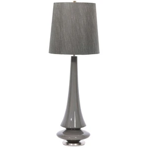 Elstead spin - lampe de table à 1 lumière - gris, e27 pas cher