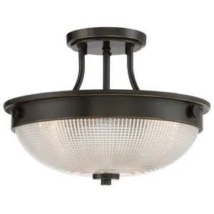 QUOIZEL Elstead - Mantle - Semi-encastré à 2 ampoules - Bronze palladien, E27Vendu parluminaire