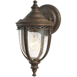 Comparateur de prix : Elstead Lighting English Bridle Applique murale, E27, FE-EB2-S-BRB,