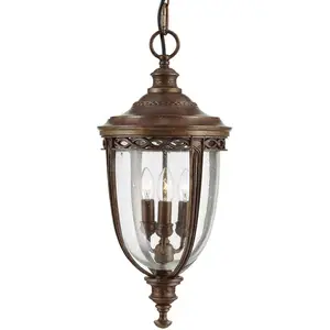 Elstead Suspension English Bridle pour l’extérieur, bronze pas cher