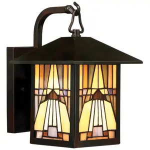 Comparateur de prix : QUOIZEL Elstead Lighting Inglenook Applique murale, E27, QZ-INGLENOOK2-S,