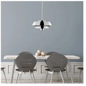 Comparateur de prix : Elstead Lighting Suspension Brisbin 1 lumière - Nickel poli