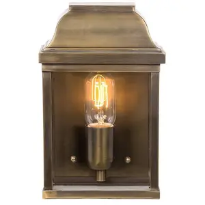 Comparateur de prix : Elstead Applique d’extérieur Victoria H26 cm laiton ancien