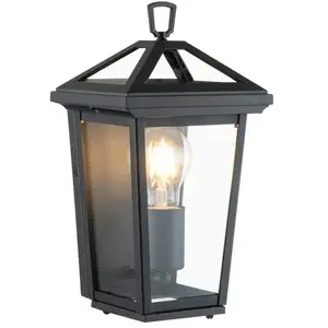 Comparateur de prix : Elstead - Hinkley Alford Lanterne murale d'extérieur Museum Noir, IP44