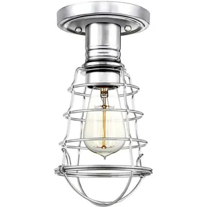Comparateur de prix : Quoizel - Elstead Mixon Plafonnier semi-encastré Chrome poli