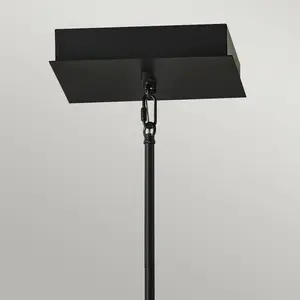Comparateur de prix : Quintiesse Hinkley Styx Plafonnier led intégré noir et doré, 3000K - Elstead
