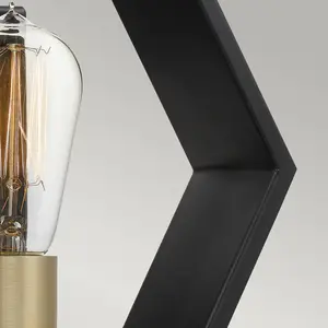 Elstead Quoizel Bismarck Applique Terre Noir pas cher