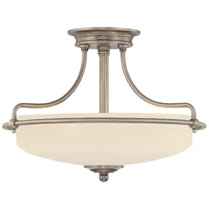 Comparateur de prix : Elstead Lighting Griffin Plafonnier avec suspension, QZ-GRIFFIN-SFS-AN,