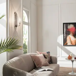 Kichler Elstead Lighting Kimrose Applique murale E14, QN-KIMROSE1-PN,Vendu parluminaire