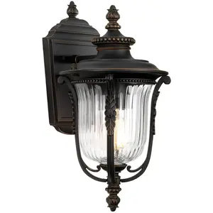 Comparateur de prix : KICHLER Elstead Lanterne murale Luverne pour l’extérieur Ø 17,8 cm