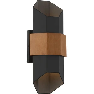 Comparateur de prix : QUOIZEL Applique d'extérieur LED Chasm M noir up/down